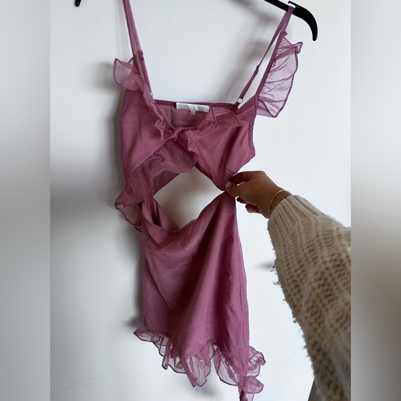 Revolve pink two-piece dress - Picture 4 of 4